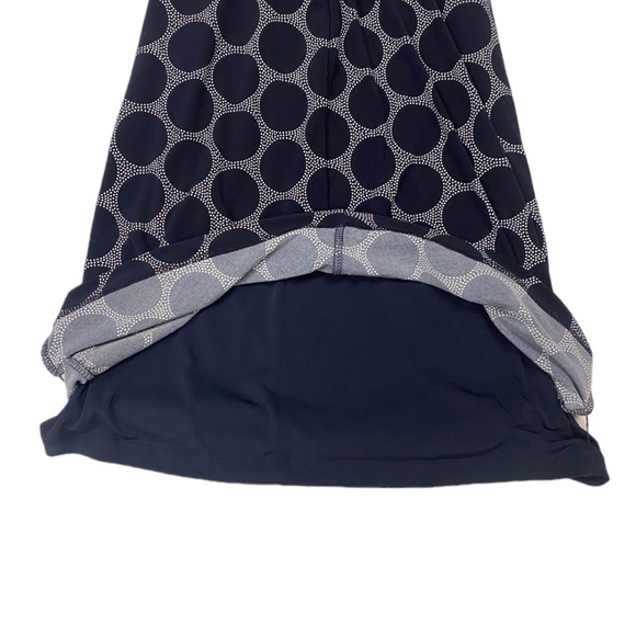 Ralph Lauren Midi Blue Cap Sleeve Dress Size 6 - Picture 6 of 10